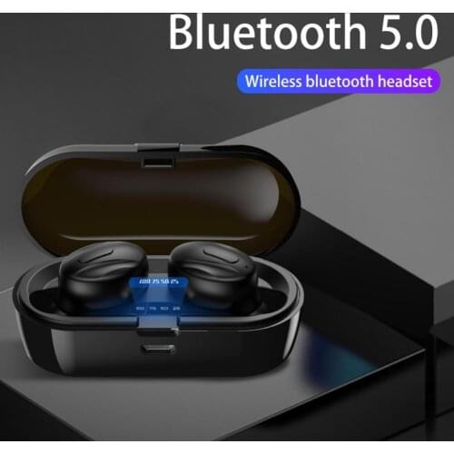 Wireless Earphones XG13 Pro Digital Display TWS Wireless Bluetooth 5.0 HiFi Earphones Sport Earbuds Wireless Earphones