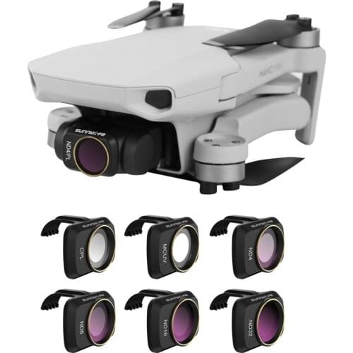 Sunnylife Camera Lens Filter MCUV ND4 ND8 ND16 ND32 CPL ND/PL Filters for Mavic Mini / DJI MINI 2 Drone