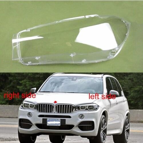 Headlamp Cover Transparent Lampshade Cover Lamp Shade Front Headlight Shell For BMW X5 X6 F15 F16 2014 2015 2016 2017 2018