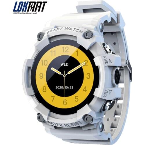 LOKMAT SKY Kids Smart Watch SOS One-Key Emergency 4G Call Clock Sport Fitness Tracker Camera Bluetooth Watch Men for Android IOS