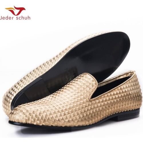 Men Loafers Leather Embossed Box Party Minimalist Design Men Shoes Wedding Loafers Keepsake Style