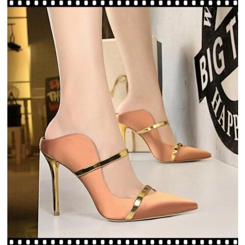 121-1 new sexy slim heels high heels sexy thin pointed hollow shallow mouth womens