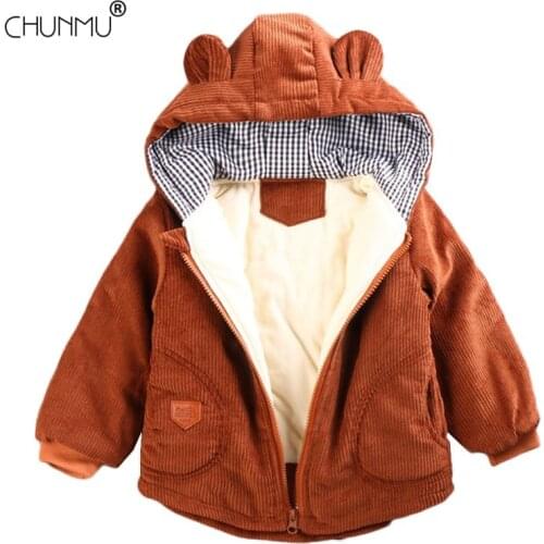 Autumn Winter Jacket For Boys 2020 Toddler Children Jacket Baby Thick Coat Kids Warm Hooded Outerwear Coat For Girls Jacket