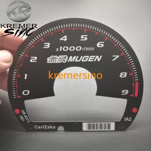 Dashboard Instrument Retrofit for Honda CIVIC Mugen Instrument face-plate Polyester Film Face-plate FA5 FG2 FA1 FD1 FD2