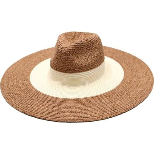 Simple Foldable Multicolor Wide Brim Floppy Girls Straw Hat Sun Hat Beach Women Summer Hat UV Protect Travel Cap Lady Cap Female
