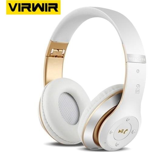 Folding Wireless Headphones Bluetooth HIFI Stereo Surround Music Headsets Support TF Card 3.5mm AUX Audio Cable Gamer Earphone