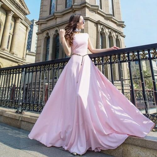 SXCHARM Pink Summer Dresses