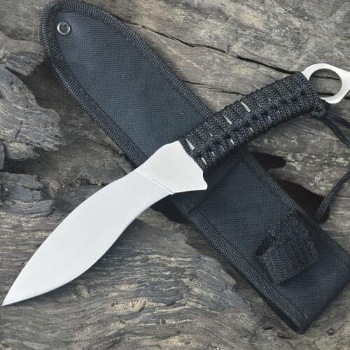 KARAMBIT CS GO Outdoor Tactical Knife Portable Fixed Blade Fruit Knife Machete Camping Rescue Self Defense Tool EDC Pocket Knife
