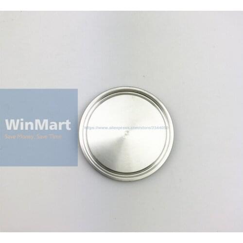 1 PC 1.5" Tri Clamp Ferrule O/D 50.5mm 304 Stainless Steel Sanitary Tri Clover Stop End Cap Blanket