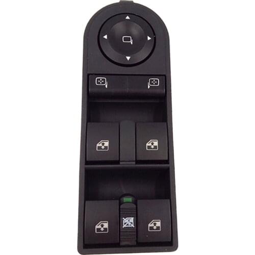 13228699 13228877 Front Left Electric Power Master Window Switch For Vauxhall For Opel Astra H Zafira 13183696 13183695 13215153