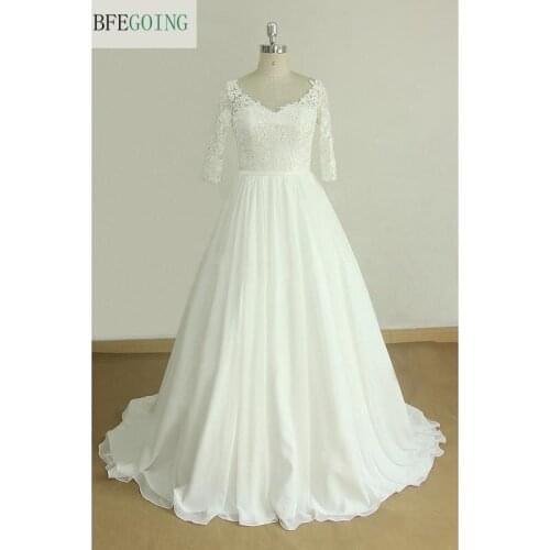 BFEGOING Satin Wedding Dresses
