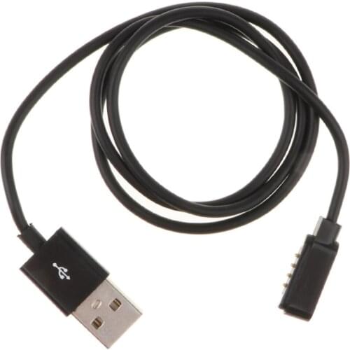 USB To 4 Pins Suction Fast Charging Charger Cable For Smart Watch