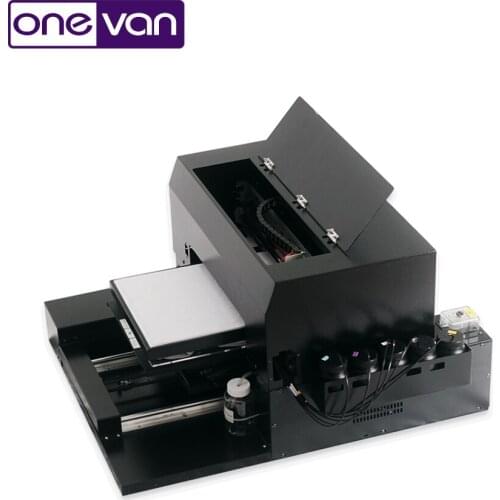 Multifunctional UV&DTG Digital Inkjet Printer Epson A3 Format UV Printer Leather Silicone Plastic Printer Machine