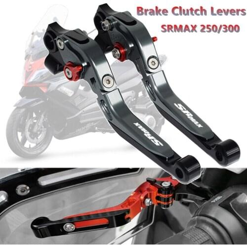 Motorcycle Accessories Folding Extendable Left Right Brake Clutch Levers Aluminum For For Aprilia SR MAX 250 300 srmax300
