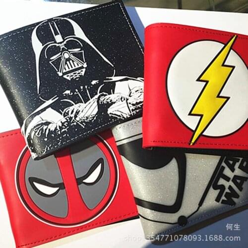 Disney 2021 New Star Wars Master Yoda Short Folding Wallet Student Universal Wallet Birthday Gift