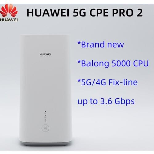 Original Huawei 5G CPE Pro 2 H122-373 5G/4G hotspot WiFi 6 Plus NSA SA