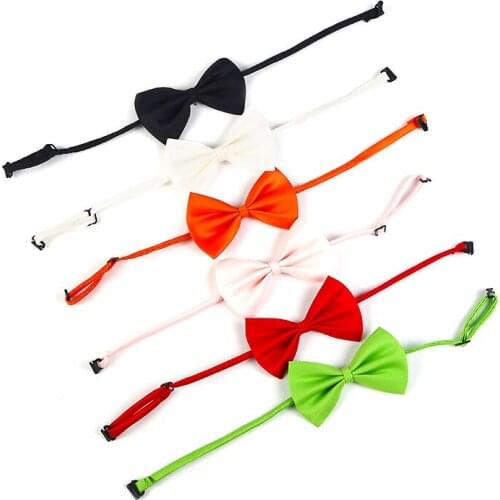 Pet Cat Necklace Bow Tie Dog Adjustable Strap for Cat Collar Dogs Accessories Pet Dog Bow Tie Puppy Bowties Dog Supplies