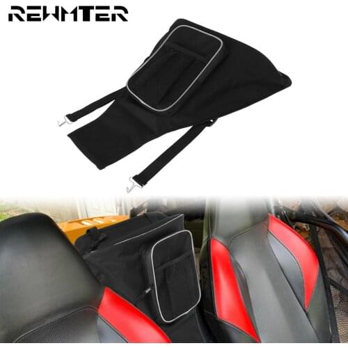Black Cab Pack Center Seat Storage Bag Waterproof Zipper Tool Car Bags For UTV For Polaris For RZR S 4 800 570 XP 4 900 1000