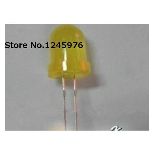 8MM yellow to yellow light light-emitting diode LED