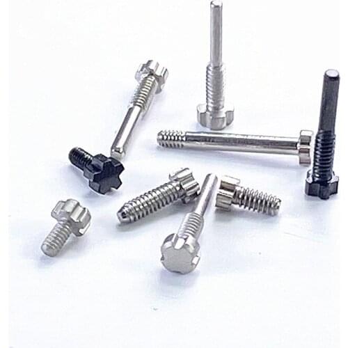 Stainless Steel Four-star Five-star Screw For Richard Mille Watch Rm Watch Strap Bezel Back Cover Replacement Screw Tool