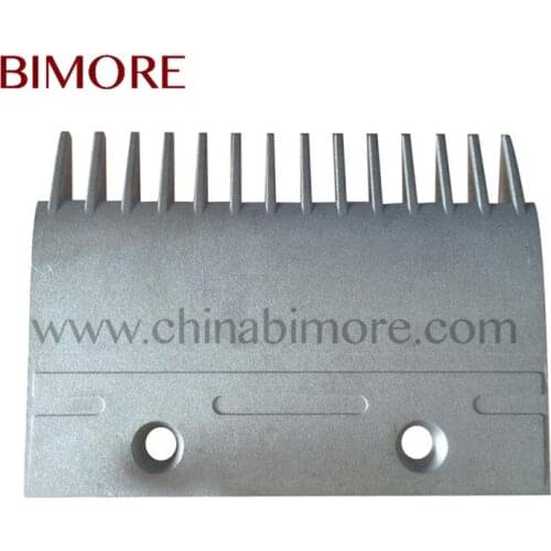 YS017B313 YS017B313-01 Elevator Escalator Parts Escalator Comb Length 126mm Width 94mm Install Size 64mm 14T
