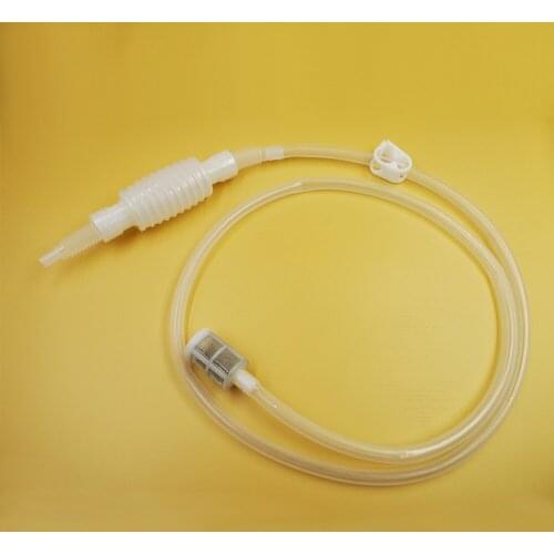 1.6m Home Brew Siphon Hand Pump Food Grade Pipe for Kitchen Beer Wine Making Ferment Water Liquid Transfer Siphon Pump