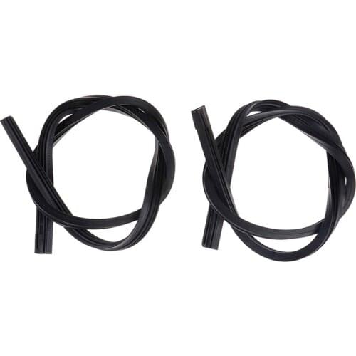 2pcs 26 inch 6mm Car Rubber Windshield Wiper Blade Refill Universal Auto Windscreen Frameless Strip Wipers Black