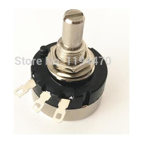 2pcs/Lot RV24YN 20S B501 500 Ohm Single Turn Carbon Film Rotary Taper Potentiometer Variable Resistor
