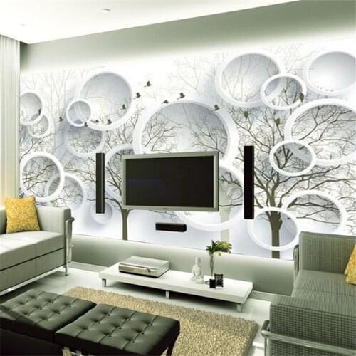 Beibehang Tv background 3d wall paper mural Customize murals papel de parede photo wallpaper roll butterflies large wall murals