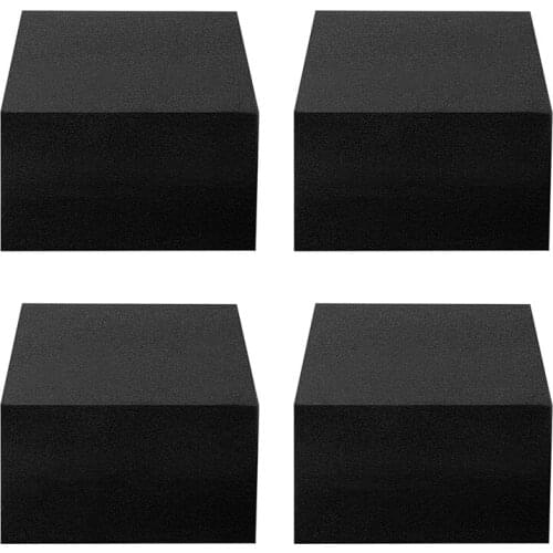 4Pcs Acoustic Foam Sound Insulation Cotton Absorption Room Music Room Tile Wall Panel Flame Retardant Sponge