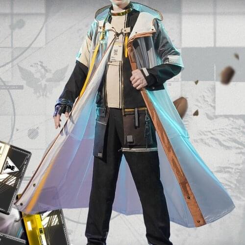 Anime Arknights Ayerscarpe RHODES ISLAND Natural Disaster Messenger Game Suit Uniform Cosplay Costume Halloween FreeShipping New