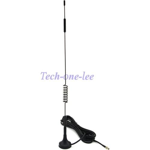 NEW 4G Antenna 7-8 dbi LTE Double Screw Aerial 698-960 Mhz with magnetic base TS9 Plug Male RG174 1M for Huawei E5372 E5375