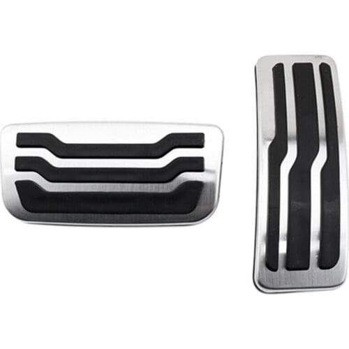 Car Pedals Fit for Ford Everest Ranger 2015-2019 AT Parts Gas Brake Pedal Protection Cover