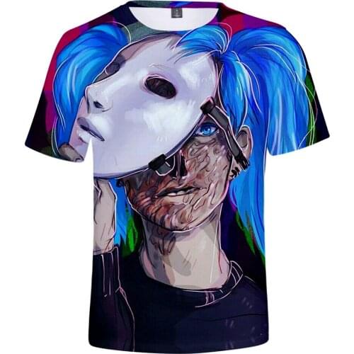 New Game Sally Face T Shirts Men/Women T-Shirt Sally Face Short Sleeve Shirt 3D print Tshirt Summer fashion trend Fashion Tees
