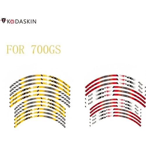 KODASKIN 2D Waterproof Motorcycle Wheel Rim protection Accessories for bmw f 700 gs F700GS f700 gs