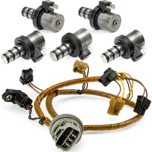 F4A41 F4A42 F4A51 F5A51 R4A41 Transmission Shift Solenoid Set Of 5PCS For 1996-On Mitsubishi Hyundai Kia OEM 99187 46313-39051