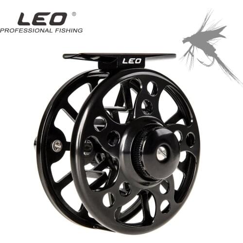Leo Fly Fishing Reels 27881 CNC Aluminum Alloy Fly Wheel Front Fishing Reel Fishing Accessories Pesca Lure Tool High Quality