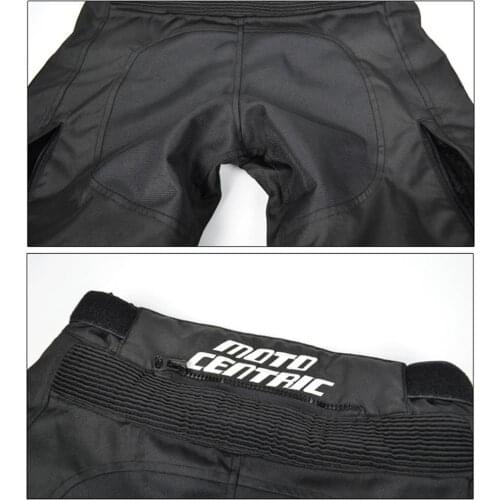 Motorcycle Pants With Detachable Liner Windproof Trousers Oxford Cloth Reflective Strip Protective Gear Bike Jeans Pantalon Moto