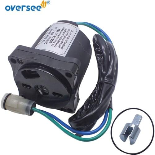 38100-87L10 Trim Motor 12V For Suzuki Outboard Motor DF70 DF85 DF90 with Round Wire Socket 38100-87L00;38100-87L03;38100-87L04