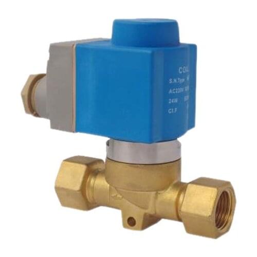 High Pressure 90Bar CO2 Carbon Gas Column Solenoid Valve 1/2" For Stage Equipment Special Effect Free Shipping Brass Valve