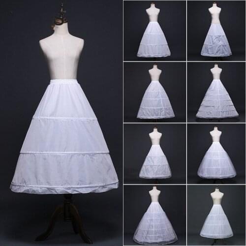Womens Bridal Petticoat Drawstring Waistband Ball Gown Wedding Dress Bustle Crinoline Underskirt Dropshipping