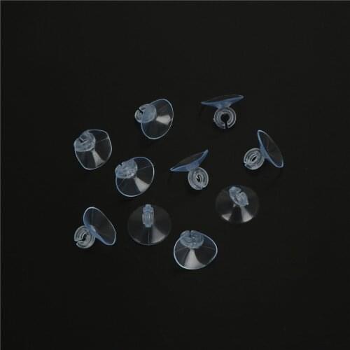 10Pcs/lot Suction Cup Sucker Clip Holder For Aquarium Fish Tank Pump Airline Holders Clips Clamps Wholesale