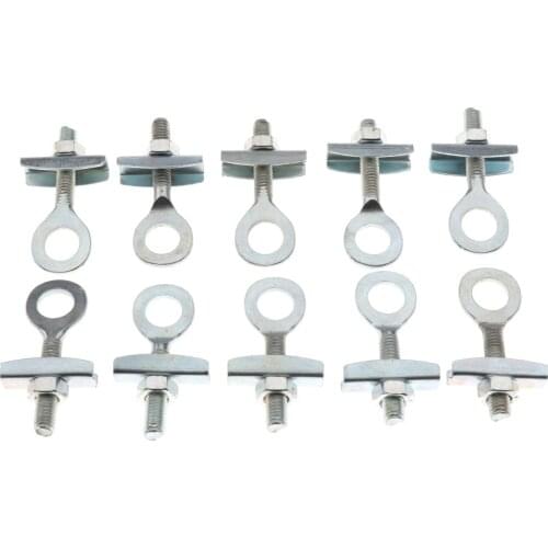 10 Pieces Universal Bicycle Kids Bike Single Speed Cycle Chain Tensioner Adjuster