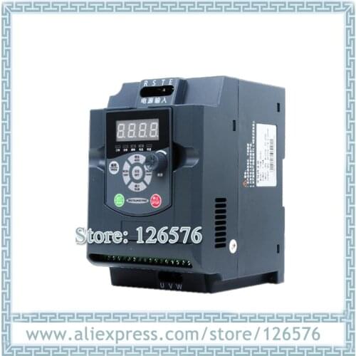2.2KW VFD Frequency Inverter 1000hz AC220V/AC380V inverter Spindle Motor Drive
