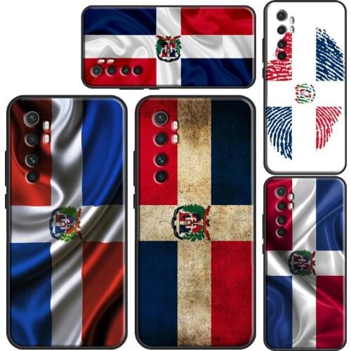 Dominican Republic Flag Phone Case For POCO X3 Pro M3 F3 Cover For Xiaomi Mi Note 10 Lite Mi 11 Ultra 9T 10T Pro