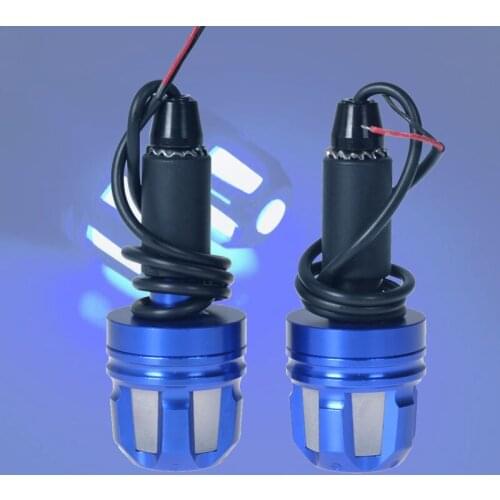 For Yamaha XMAX NMAX Aluminium Alloy Retrofit with Light Plug Suitable for Honda ADV PCX Handlebar Plug