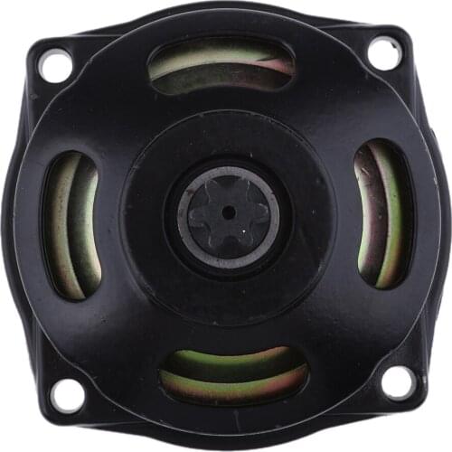 6T 25H Clutch Drum Bell Housing Fits 49cc Mini Dirt Pocket ATV Quad Bike (Black)