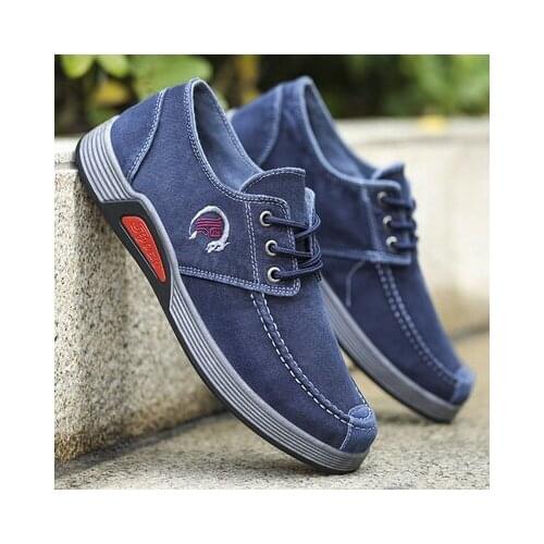 Men Loafers 2021Spring Summer Men Shoes Casual Shoes Light Canvas Youth Shoes Men Breathable Fashion Flat Footwear