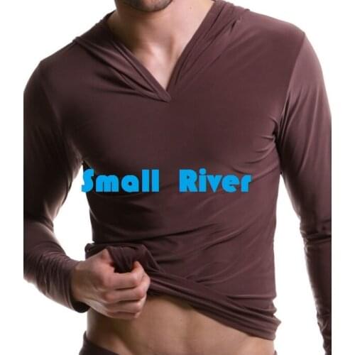 Wholesale Hot Mens clothes set Male home pants Casual long sleeve Hoodie pants Fashion sexy soft pajamas home Furnishing