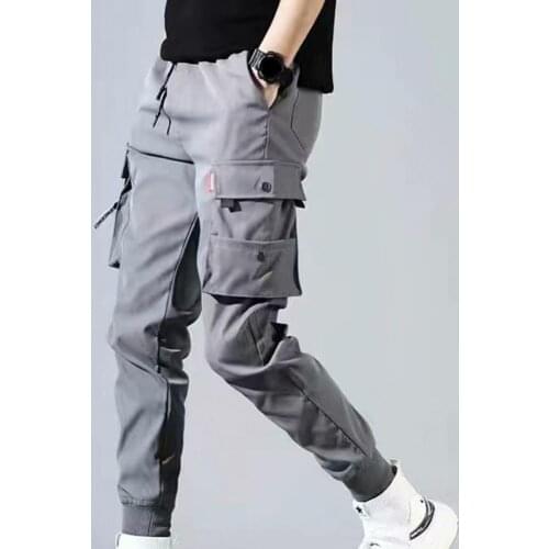 50% Dropshipping!!Fashionable Mens Pants Solid Color Thin Section Comfortable Footwear Overalls Casual Style